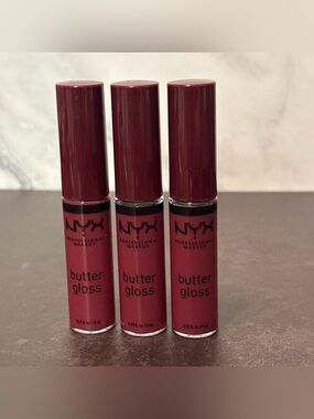 NYX Butter Gloss Trio - Cranberry Pie